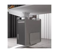 CVNIMV Support Tour d'ordinateur, Support CPU sous Bureau, Support Mural réglable pour boîtier PC, Support Tour PC en Acier, Largeur réglable de 5,7 à 9,6 Pouces, Hauteur de 11,8 à 19,7 p