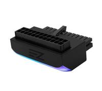 Cvoepobey 1 5 V Synchronisé 24 Broches Tour-en-Tête Carte Mère D'Ordinateur 24P à 90 ° Connecteur Tour Alignement Adaptateur ABS, A