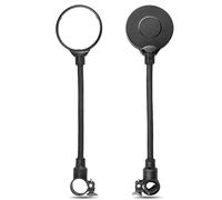 Cvoepobey 1 Paire de Réflecteur de Miroir de Tuyau Réglable à 360° pour Vélo de Montagne, Vélo Électrique, Etc.