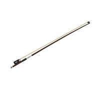 Cvoepobey 1 PCS QA-21 Archet de Violon Sculpté Ligne plus Archet Repose-Main en Peau de Mouton Argenté