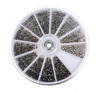 Cvoepobey 12 Styles 600Pcs Vis en Acier Inoxydable DéFinir des Vis à MéTaux pour Lunettes de TéLéPhone Portable PC