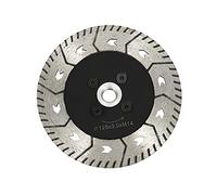 Cvoepobey 125 x 2,8 Mm M14 Double Face Diamant Lame De Scie Tranche De Broyage Type Pointu Avec Bride