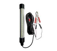 Cvoepobey 12V 24V Lumière de Pêche 20W LED Haute Puissance Lumière de Pêche sous-Marine Étanche IP68 Lumière de Pêche en Mer Blanc Chaud