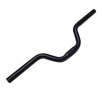 Cvoepobey 25.4X520Mm Vélo Le Guidon Bicyclette Poignée la Barre Ultra Le Vélo Vélo Tout Térrain Horizontal Plié Les Accessoires de Vélo de Guidon, Noir