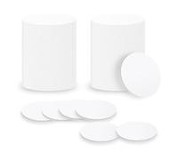 Cvoepobey 55 Pièces NFC Tags 215 Carte Blanche Vierge Autocollante Carte de Monnaie avec Support Adhésif Activé Téléphone Portable Facile à Installer Facile à Utiliser