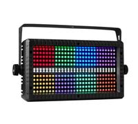 Cvoepobey 60 W Mni LED Strobe RGB 8 Partitions + Blanc 8000 K 4 Partitions Super Bright DJ Wash Bar Strobe Stage EU Plug Facile à Installer Facile à Utiliser