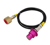 Cvoepobey Adaptateur à Connexion CGA320 Terra DUO Art Vers Kit de Tuyau Adaptateur pour Réservoir de Co2 Externe Facile à Utiliser