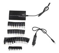 Cvoepobey Adaptateur Secteur Universel 5V-24V Chargeur de Voiture RéGlable Chargeur Domestique USB5V Alimentation 100W 5A Ordinateur Portable avec Connecteur CC 34 PièCes