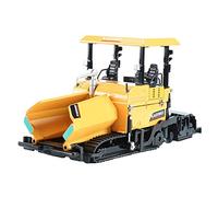 Cvoepobey Alliage Diecast Paver Machine Pavage Asphalte Route Construction Truck 1:40 Engineering Vehicle Model Decoration Kid Toys, Jaune