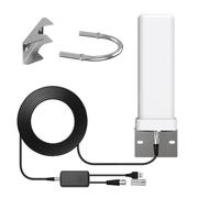 Cvoepobey Antenne TV Numérique Extérieure de Haute Qualité pour Téléviseur Intelligent Numérique Extérieur Haute Définition 4K 1080P ATSC avec Amplificateur, Fabrication de Haute Qualité.
