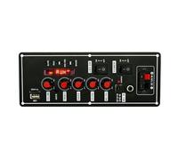 Cvoepobey Carte D'Amplificateur de Décodeur Audio Bluetooth 20W 7.4V MP3 avec Microphone Subwoofer pour Voiture. Son de Basse Lourd sans Perte.