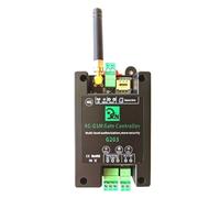 Cvoepobey ContrôLeur D'AccèS GSM 4G LTE SMS APP TéLéCommande Interrupteur Relais Marche/ArrêT pour Ouvre-Porte Coulissante Automatique US