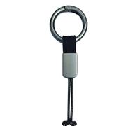Cvoepobey Courte Corde Suspendue Smart Watch Chain Smart Watch Sports Watch Car/Home Key Key Lanyard Black