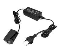 Cvoepobey -E8 Adaptateur Secteur pour Appareil Photo Numérique Convient pour Rebel T2I T3I T4I T5I 550D 600D 650D 700D Kiss X4 X5 X6 Prise Européenne