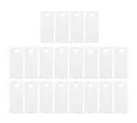 Cvoepobey Ébauches pour Gobelets de 40OZ Étiquette de Nom Personnalisée Couvercle de Tasse Pièce Décorative 20PCS