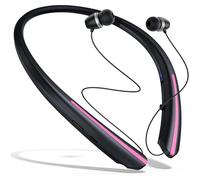 Cvoepobey Écouteurs Bluetooth sans Tour de Cou, Écouteurs Rétractables Anti-Transpiration, Écouteurs Stéréo Antibruit