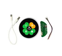 Cvoepobey Écran LCD Couleur IPS Circulaire Rond de 2,1 Pouces 480 X 480 et Bouton D'Encodeur Module ESP32-S3 N16R8 ST7701 2,4 G WiFi Pièces de Rechange