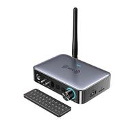 Cvoepobey Émetteur Récepteur Audio Bluetooth NFC AUX U-Disk TF 6,5 Micros Coaxial Optique Décodage HiFi Adaptateur sans Facile à Utiliser A