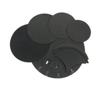 Cvoepobey Ensemble de 14 Tampons D'Atténuation pour Batterie Comprenant des Tampons D'Atténuation pour Caisse pour Réduire le Volume, pour le Contrôle Du Son de Batterie et les Accessoires de B