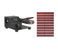 Cvoepobey EU PLUG, 350W Mini Ponceuse à Bande Électrique Ponçage Polissage Rectifieuse 775 Moteur Multifonction Outil de Meulage