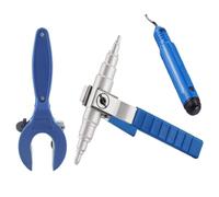 Cvoepobey Expanseur de Tube Universal Hand Tool Manual Refrigération Kit D'Expanseur de Tube 3/8 "1/2", 5/8 ", 3/4", 7/8 "