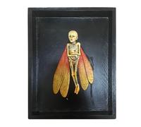 Cvoepobey Gothique Momifié Fée Fée Squelette Sorcière Décor Fée Spécimen Statue Cadres Photo Affichage Peinture Décor à C