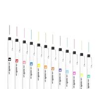 Cvoepobey Kit de 12 Couleurs, 05 Micromètres, Mini Feutre de Dessin Art, Ensemble de Mini-Stylos Fineliner, Ensemble D'Encre de Stylo Micromètre pour Artiste