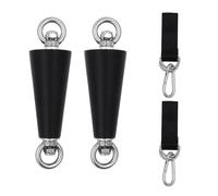 Cvoepobey Kit de Poignées de Traction pour la Musculation des Poignets et des -Bras, avec Sangles, pour L'Entraînement des Doigts, pour l'escalade.
