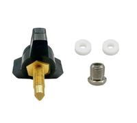 Cvoepobey Kit de Remplacement Du Clapet de Purge de Sécurité pour Connecteur Pneumatique, Pièces de Rechange pour Valve D'Échappement, Vis de Purge D'Air en Cuivre M10x1, Valve de Purge.