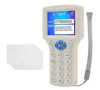 Cvoepobey Lecteur de Carte Intelligente RFID NFC + Duplicateur de Carte 5XT5577 RFID 125K 13.56MHz IC/ID Écrivain de Clé de Programmateur RFID Réplicateur de Clé