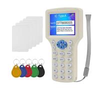 Cvoepobey Lecteur de Carte RFID NFC Smart +5 Porte-Clés/Cartes XUID Duplicator RFID 125K 13.56MHz IC/ID Key Writer RFID Replicator Programmer