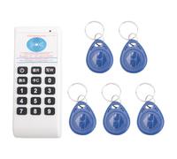 Cvoepobey Lecteur et Graveur de Cartes RFID NFC IC + Porte-Clés 5XT5577 125Khz-13.56MHZ Duplicator RFID Smart Card Reader IC ID Duplicator