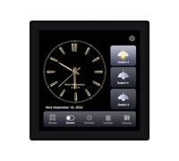 Cvoepobey Panneau de Configuration Smart Panneau Smart Panneau de Commande Smart Cutch à Écran Tactile Interrupteur de L'Éclairage à Domicile Zigbee Interrupteur D'Éclairage à Domicile Intelligent