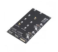 Cvoepobey PCIE SSD M. 2 NVME NGFF M-Key 2280 22110mm Adaptateur à Double Port pour la Carte Principale OcuLink SFF-8611 SFF-8612