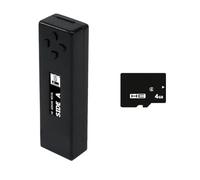 Cvoepobey pour Émulateur de Lecteur FDSkey Disk System + Carte Mémoire avec Écran OLED pour Console AV FC Famicom Noir