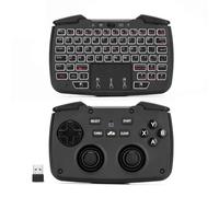 Cvoepobey RK707 2,4 GHz Contrôleur de Portable sans Clavier Souris Combo Fonction Turbo pour PC/pour Raspberry Pi2/Android TV