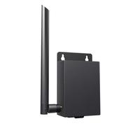 Cvoepobey Routeur 4G Extérieur Étanche avec Emplacement pour Carte SIM, Antenne 5Dbi, Fixation Murale pour IPC, Jusqu'à 15 Appareils, Haute Sécurité