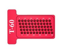 Cvoepobey T60 Scribe de Travail Du Bois T-Square Hole Scribing Pocket Règle Aluminium Ligne Dessin de Marquage Gauge Outil de Travail Du Travail Du Bois