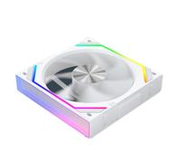 Cvoepobey V2RS Boîtier Ventilateur Bloc Magique Épissage Gratuit 120mm PC Ordinateur 12V Châssis Ventilateur Lian 3PIN 5V ARGB Lumière Divine Li Blanc,A