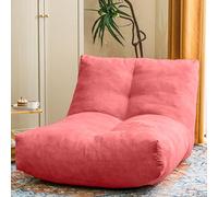 Cvortll Pouf poire paresseux avec mousse haute densité rembourrée en mousse à mémoire de forme pour salon, chambre à coucher et bureau