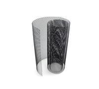 CVPX Bandes de Calandre calandre Pare-Chocs Grille de radiateur Universelle en Aluminium pour Pare-Choc Avant de Voiture, Protection extérieure modifiée, 8 mm x 16 mm