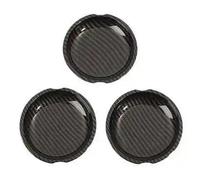 CVPX Clanche de Portière Poignée Couvercle décoratif de poignée de porte de voiture compatible avec Jeep compatible avec Wrangler JK 2007-2017(2 door carbon fiber)