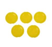 CVPX Clanche de Portière Poignée Couvercle décoratif de poignée de porte de voiture compatible avec Jeep compatible avec Wrangler JK 2007-2017(Yellow for 4 door)