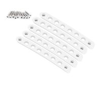 CVPX Clanche de Portière Poignée Garniture de poignée de porte latérale pour Jeep compatible avec Wrangler JK JKU, compatible avec Liberty, Sahara et Unlimited (2007-2018) - Extérieur(White)