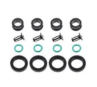 CVPX Fuel Injector Assembly Convient pour Accord Integra Prelude Civic CRX GTK-014E 4 Ensembles de Joints d'injecteurs de Carburant en Caoutchouc kit de réparation
