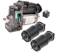 CVPX Kits de Levage pour Kits de Suspension Kit de réparation de Suspension pneumatique AP02, Sac à Ressort et Pompe de compresseur pour Mercedes Vito Viano W639 V639