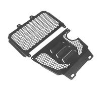 CVPX Radiateur Moteur Couvercle de Protection pour réservoir d'eau, radiateur, Refroidisseur d'huile, Compatible avec CFMOTO 450MT MT450 450MT 450 2023 Radiateurs Moto(Black - AB)