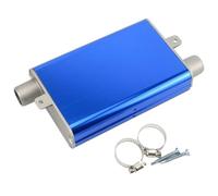 CVPX Silencieux D'échappement De Générateur De Chauffage De Stationnement De Voiture 24 Mm en Alliage D'aluminium Silencieux D'échappement Chauffage Tuyau Chauffage Diesel(Blue)