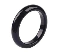 CVQJL Bracelet Jonc en Jade for Femme, Bracelet jonc en Jade Naturel pour Femme, Bracelet Vintage en Agate Noire et calcédoine, pour la Famille ou Les Amis, avec boîte à Bijoux, 56-64 mm, 62 mm