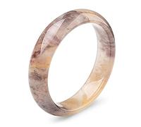 CVQJL Bracelet Jonc en Jade for Femme, Bracelet jonc en Jade pour Femme, Bijou Classique en Jade pour Femme/Homme/Fille, Pierre Naturelle, 65 mm